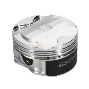 Ford Coyote Piston Sets - Manley Performance - Platinum Series, 6.75cc Dish, 3.700in Bore - `18-`27